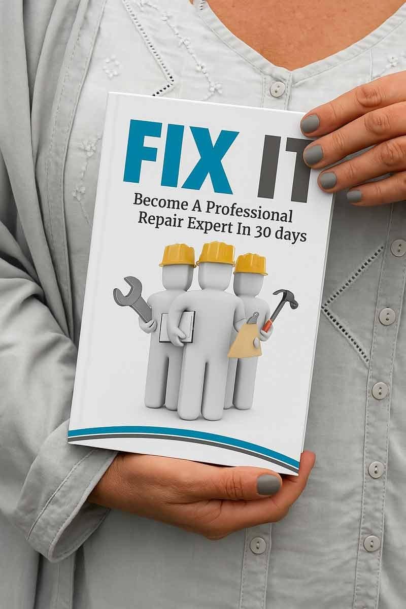 Fix It home repair guide with tools and DIY maintenance tips